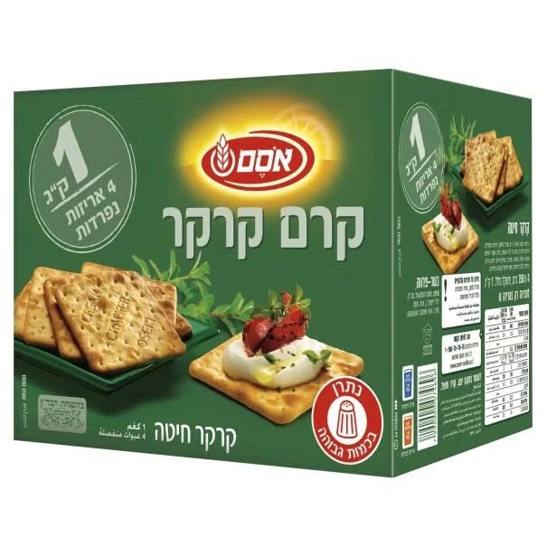 קרם קרקר אריזה משפחתית