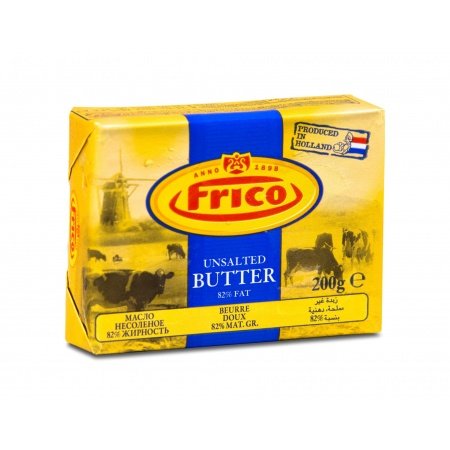 חמאה משמנת מפוסטרת ללא תוספת מלח
